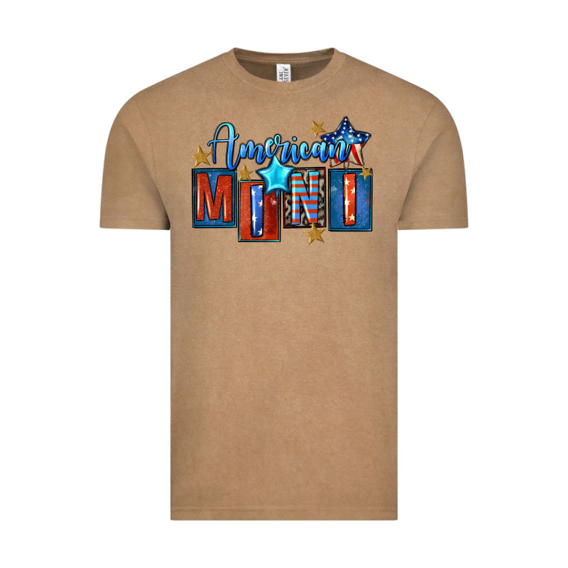 American Mini 4th Of July Vintage Tee by FaDigitalArtStudio | Teevron