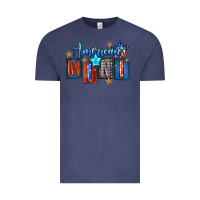 Vintage Denim American mini 4th of july Vintage Tee - FaDigitalArtStudio