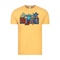 Vintage Mustard American mini 4th of july Vintage Tee - FaDigitalArtStudio