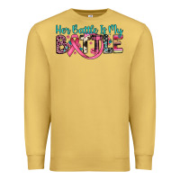 Antique Gold her battle is my battle Premium Sweatshirt - JahusDesignShop
