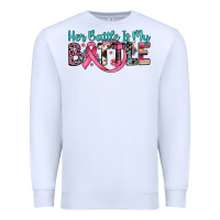 White her battle is my battle Premium Sweatshirt - JahusDesignShop