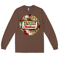 Chestnut Family Christmas Long Sleeve Tee - FaDigitalArtStudio