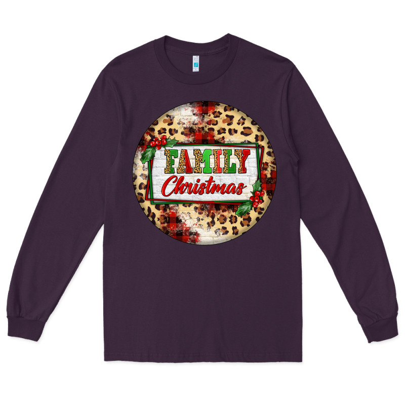 Family Christmas Long Sleeve Tee by FaDigitalArtStudio | Teevron