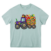 Arona mardi gras tractor Heavy Core Tee - CowGirlArtShop
