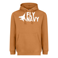 Meerkat fly navy Heavyweight Hoodie - DesigneFamous