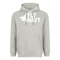 Moon Dust fly navy Heavyweight Hoodie - DesigneFamous