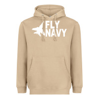 Mushroom fly navy Heavyweight Hoodie - DesigneFamous