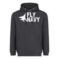Smoke fly navy Heavyweight Hoodie - DesigneFamous