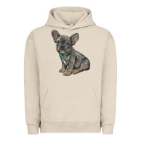 Pigment French Oak french bulldog Urban Hoodie - RanaPortraitStore