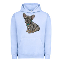 Pigment Grape Ice french bulldog Urban Hoodie - RanaPortraitStore
