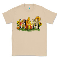 Mushroom Mom gnome sunflower Classic Tee - CowGirlArtShop