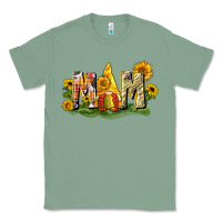 Sage Mom gnome sunflower Classic Tee - CowGirlArtShop