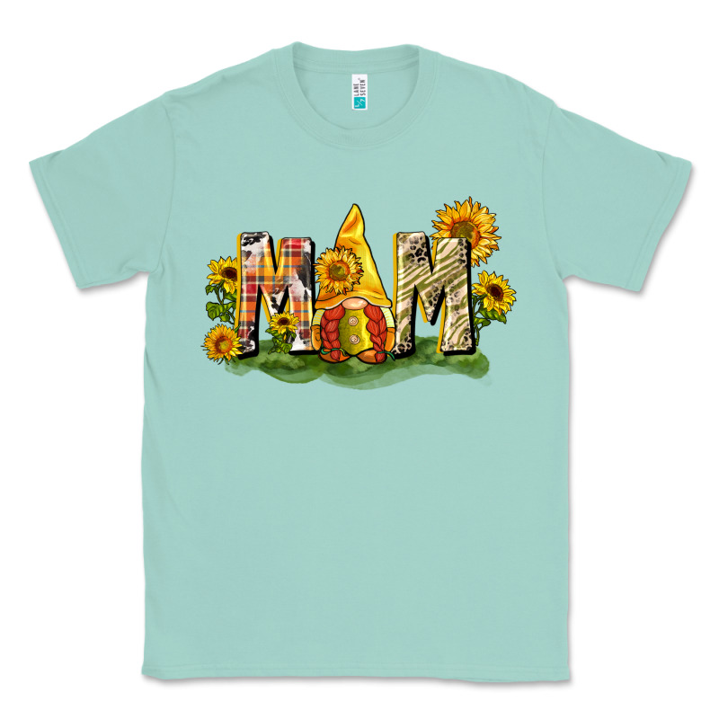 Mom Gnome Sunflower Classic Tee by CowGirlArtShop | Teevron
