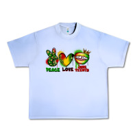 Grape Ice peace love juneteenth Urban Heavy Tee - FaDigitalArtStudio