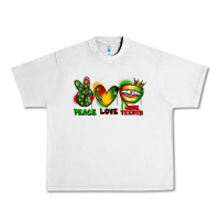 Lunar Rock peace love juneteenth Urban Heavy Tee - FaDigitalArtStudio