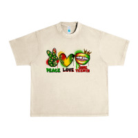 Sandshell peace love juneteenth Urban Heavy Tee - FaDigitalArtStudio