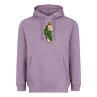 Lavender san judas1 Heavyweight Hoodie - JahusDesignShop