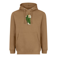 Toasted Coconut san judas1 Heavyweight Hoodie - JahusDesignShop