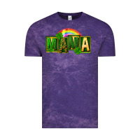 Cloud Purple St. Patricks Day mama Vintage Tee - FaDigitalArtStudio