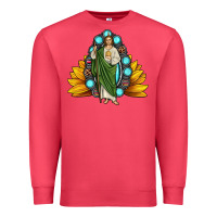 Cardinal san judas gemstone sunflower Premium Sweatshirt - JahusDesignShop
