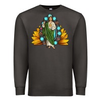 Smoke san judas gemstone sunflower Premium Sweatshirt - JahusDesignShop
