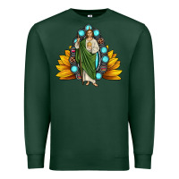Sports Green san judas gemstone sunflower Premium Sweatshirt - JahusDesignShop