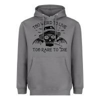 Hunter S Thompson  Fear And Loathing In Las Vegas Rare To Die Heavyweight Hoodie | Teevron