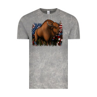 Cloud Rock American Bison Vintage Tee - Jasminsmagicworld