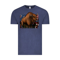 Vintage Denim American Bison Vintage Tee - Jasminsmagicworld