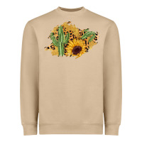 Mushroom cactus leopard sunflower glitter  patch Heavyweight Sweatshirt - AdoDesignShop