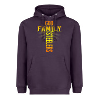 Plum god family steeler shirt father's day gift tee t shirt Heavyweight Hoodie - DesigneFamous