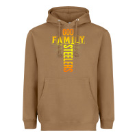 Toasted Coconut god family steeler shirt father's day gift tee t shirt Heavyweight Hoodie - DesigneFamous
