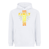 White god family steeler shirt father's day gift tee t shirt Heavyweight Hoodie - DesigneFamous