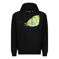 Black Cabbage White Butterfly Premium Hoodie - LillyAllenDesigns