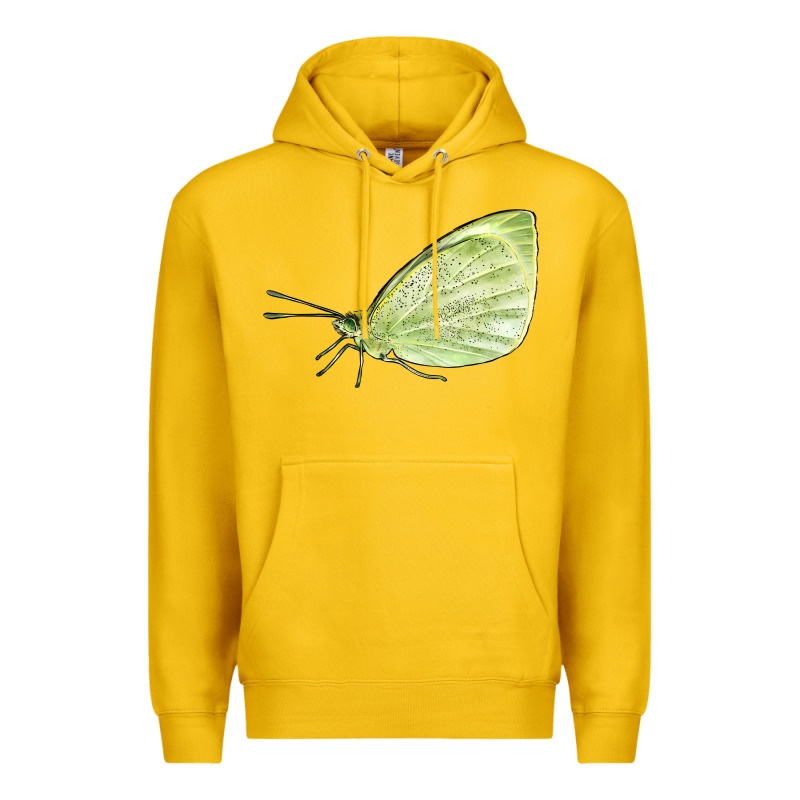 Cabbage White Butterfly Premium Hoodie by LillyAllenDesigns | Teevron