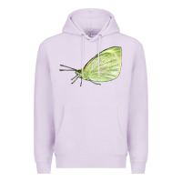 Lilac Cabbage White Butterfly Premium Hoodie - LillyAllenDesigns