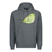 Rock Cabbage White Butterfly Premium Hoodie - LillyAllenDesigns