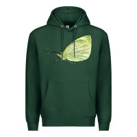 Sports Green Cabbage White Butterfly Premium Hoodie - LillyAllenDesigns