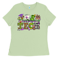 Matcha mardi gras pharmacy tech Ladies Tee - OliviaCreatesArt