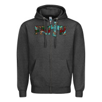 Charcoal Heather faith christmas cross Zipper Hoodie - AdoDesignShop