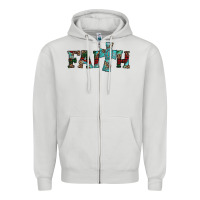 Dove Grey faith christmas cross Zipper Hoodie - AdoDesignShop