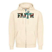 Sandshell faith christmas cross Zipper Hoodie - AdoDesignShop