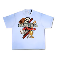 Grape Ice baseball mama Urban Heavy Tee - FaDigitalArtStudio