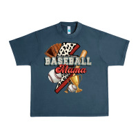 Midnight Navy baseball mama Urban Heavy Tee - FaDigitalArtStudio