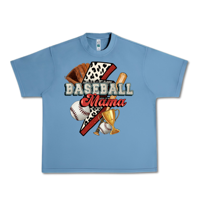Baseball Mama Urban Heavy Tee by FaDigitalArtStudio | Teevron