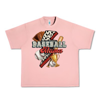 Salmon baseball mama Urban Heavy Tee - FaDigitalArtStudio