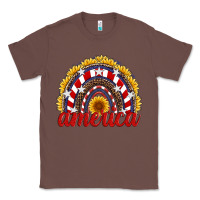 Chestnut america sunflower rainbow Classic Tee - Artiststas