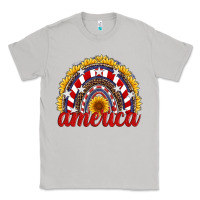 Moon Dust america sunflower rainbow Classic Tee - Artiststas