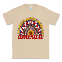 Mushroom america sunflower rainbow Classic Tee - Artiststas
