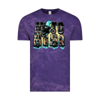Cloud Purple Moto mama Mother's Day Vintage Tee - FaDigitalArtStudio